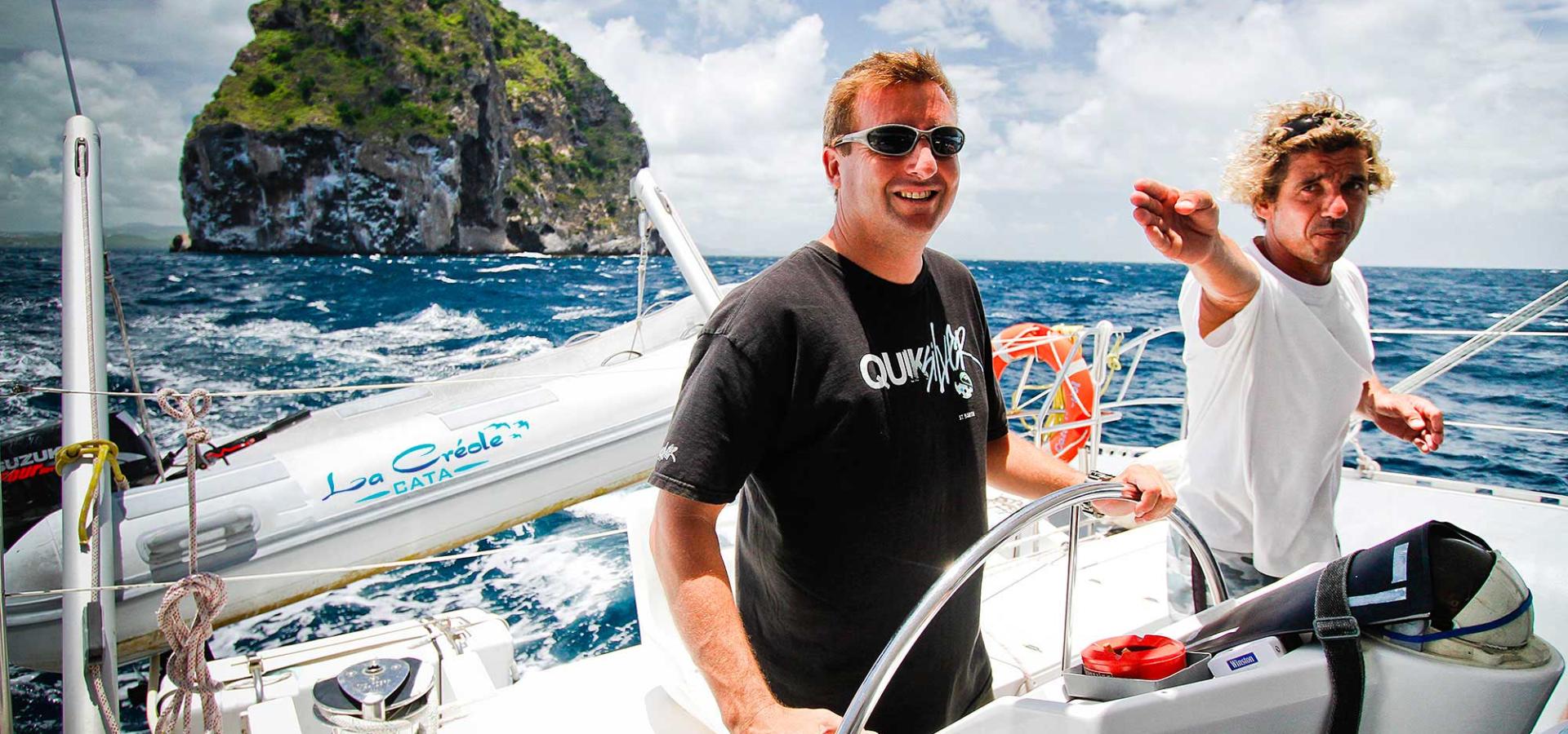 Croisière en catamaran en Martinique